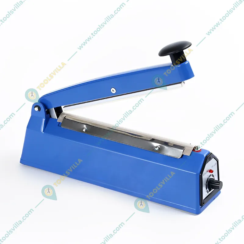 8 inch Hand Operated Impulse Sealing Machine, 300 Watt